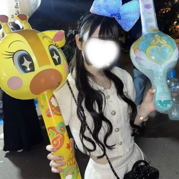 天神祭行ってきた🩵🩵