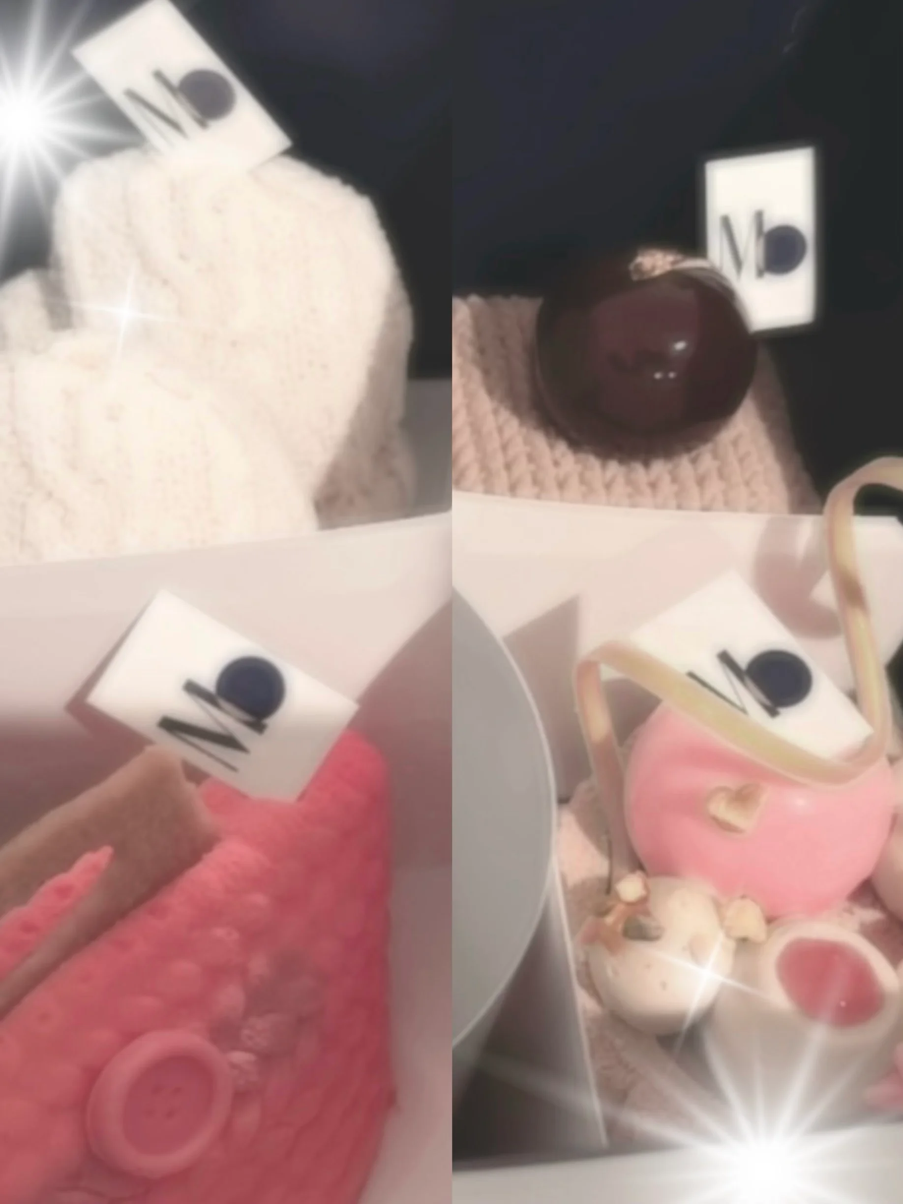 🍰🍴 仲良し様がサプライズで🍰持ってきてくれて❕形めっ
