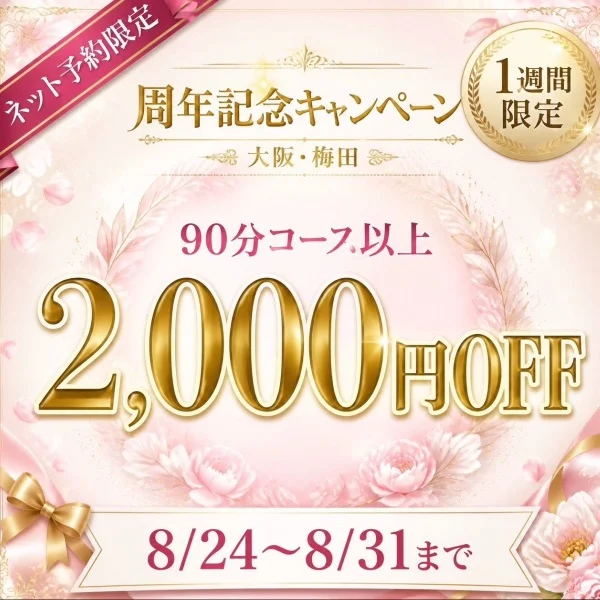 周年記念キャンペーン㊗️