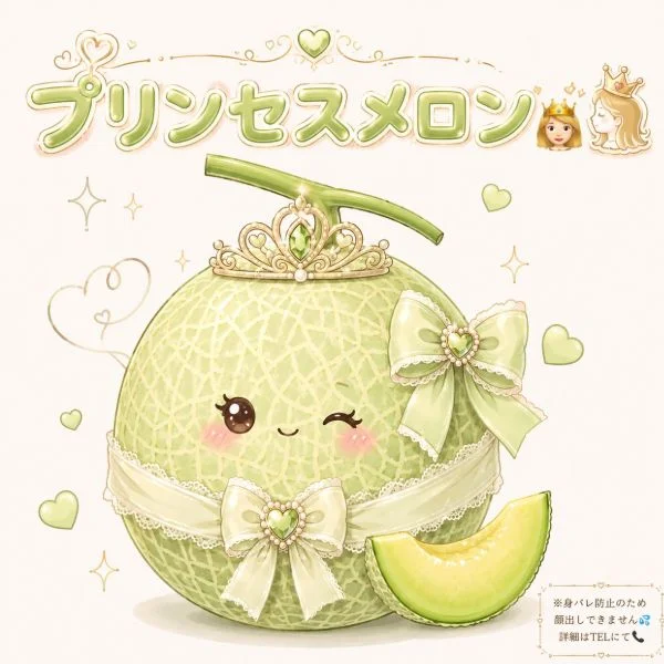 プリンセスメロンです🍈✨