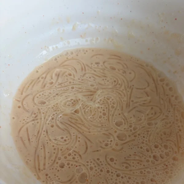 明太子クリームパスタ風💜