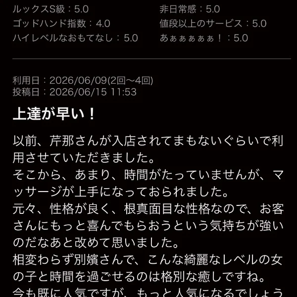 レビューありがとうございました😇