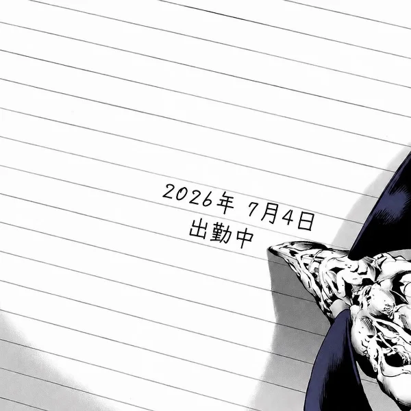 もう出勤してるけど、一応書いた🌷´-