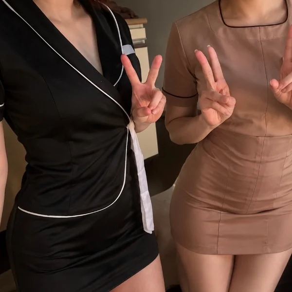 昼はなゆちゃんとダブルセラピストでした❤︎